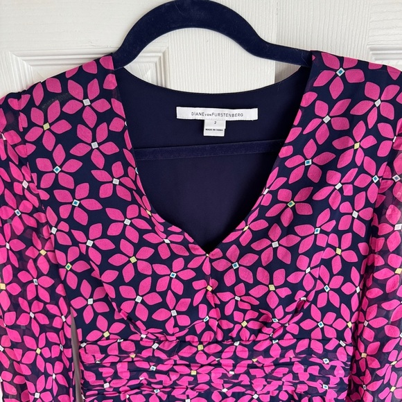 Diane Von Furstenberg Floral Dress - Picture 3 of 5